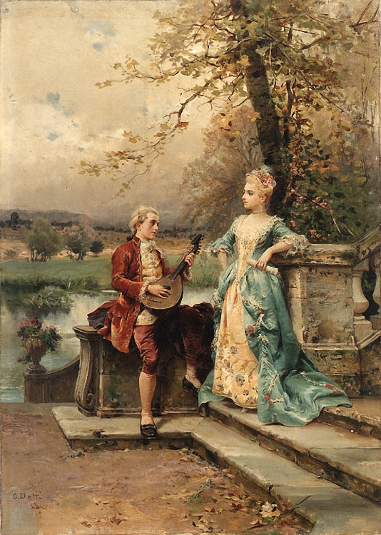 Serenade by Cesare Auguste Detti